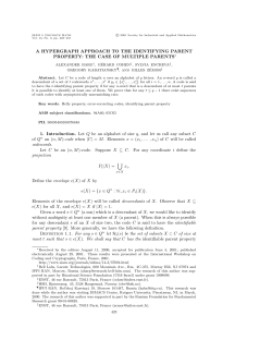 A hypergraph approach to IPP codes