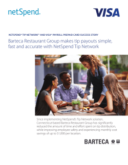 Barteca Restaurant Group makes tip payouts simple, fast