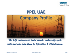 Power Projects Completed