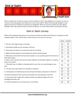 Sink or Swim - Health EDventure
