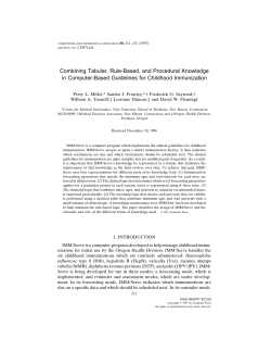 Combining Tabular, Rule-Based, and Procedural Knowledge in