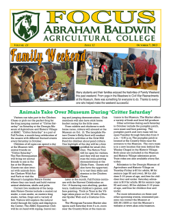 Animals Take Over Museum During `Critter Saturday`