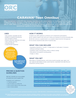 CARAVAN®Teen Omnibus