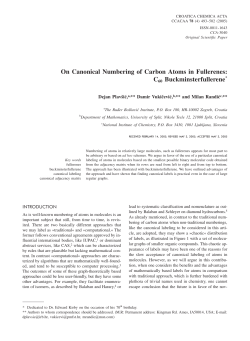 On Canonical Numbering of Carbon Atoms in Fullerenes: C60