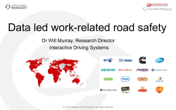 Data led work-related road safety – Will Murray