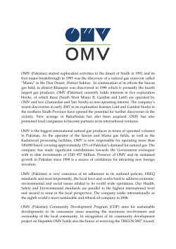 OMV (Pakistan) Exploration Gesellschaft m. b. H. Company`s
