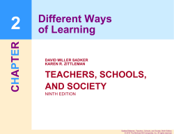 becoming a teacher