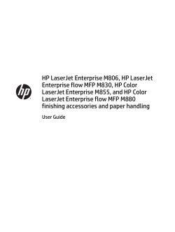 HP LaserJet Enterprise M806, HP LaserJet Enterprise flow MFP