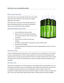 Green Glue Installation - Acoustic Solutions Edmonton