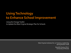 The Change Toolkit - West Virginia Department of Education