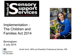 DfE Template (Arial) v1.0 April 2012