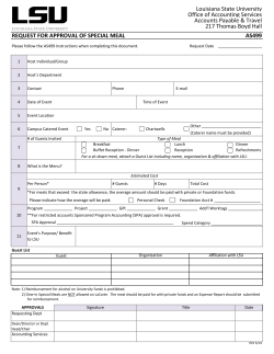 AS499 - Louisiana State University