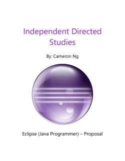 Independent Directed Studies
