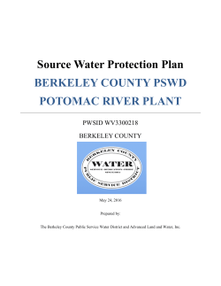 SWPP - Potomac River Plant - Berkeley County Public Service