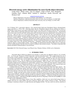 Directed Energy Active Illumination for Near