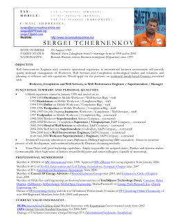 date of birth - ST Consulting