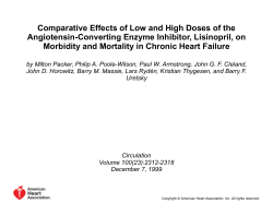 Kaplan-Meier analysis showing time to death in the low