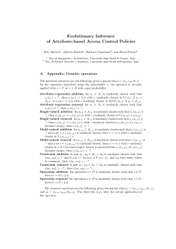 Evolutionary Inference of Attribute