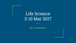Life Science 3-10 Mar 2017