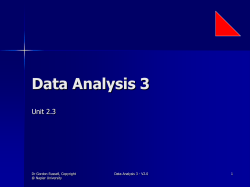 er3 - Dr Gordon Russell