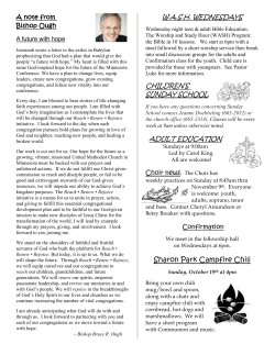 A future with hope - Le Sueur United Methodist Church