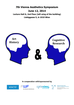 Cognitive Research Art History