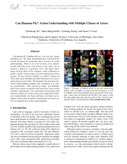 Action Understanding With Multiple Classes of Actors