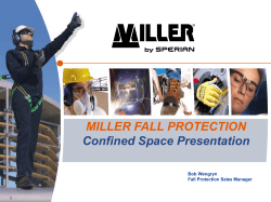 Miller Confined Space Presentation