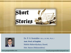 Congratulations for choosing English as an Optional subject !