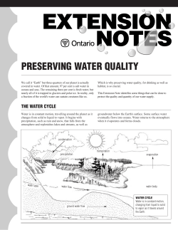 Preserving Water Quality - LandOwner Resource Centre