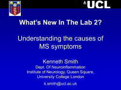 Understanding the causes of MS symptoms PDF