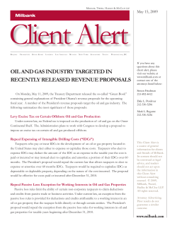 Oil and Gas Industry Targeted in Recently Released