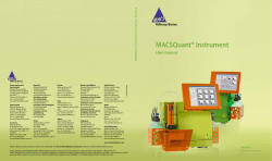 MACSQuant&reg; Instrument