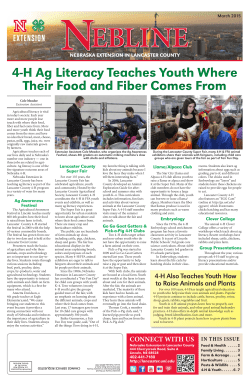 4-H Ag Literacy Teaches Youth Where Their Food and Fiber Comes