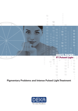 FREE DOWNLOAD Pigmentary Problems and Intense Pulsed Light