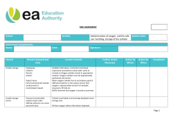 Administration of Oxygen