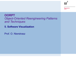 Software Visualization