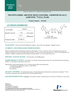 nicotinamide adenine dinucleotide, ammonium salt