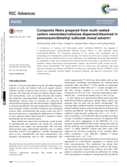 Composite fibers prepared from multi