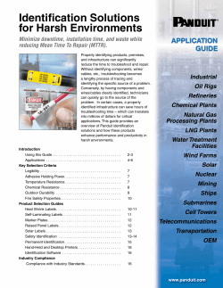 Identification Solutions for Harsh Environments