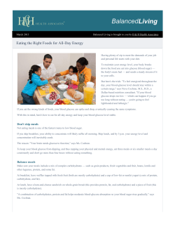 Eating the Right Foods for All