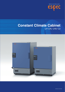 Constant Climate Cabinet