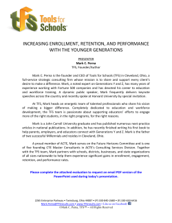 increasing enrollment, retention, and performance