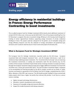 Energy efficiency in residential buildings in France