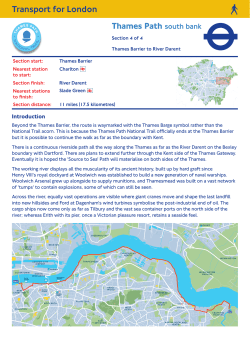 Thames Path - Transport for London