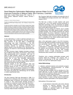 SPE WVS 017 Sand-Selective Optimization Methodology reduces