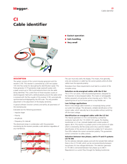 CI Cable Identifier