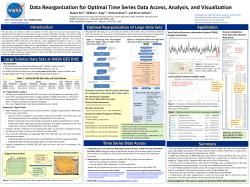 Introduction Large Science Data Sets at NASA GES DISC Optimal