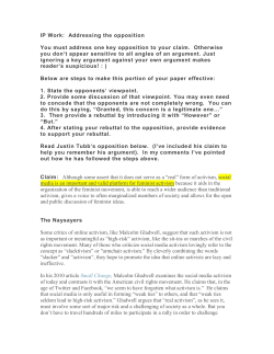 IP Work opposition segment