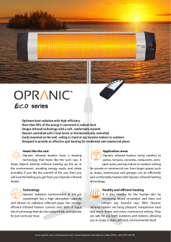 than 90% of the energy is converted to radiant heat